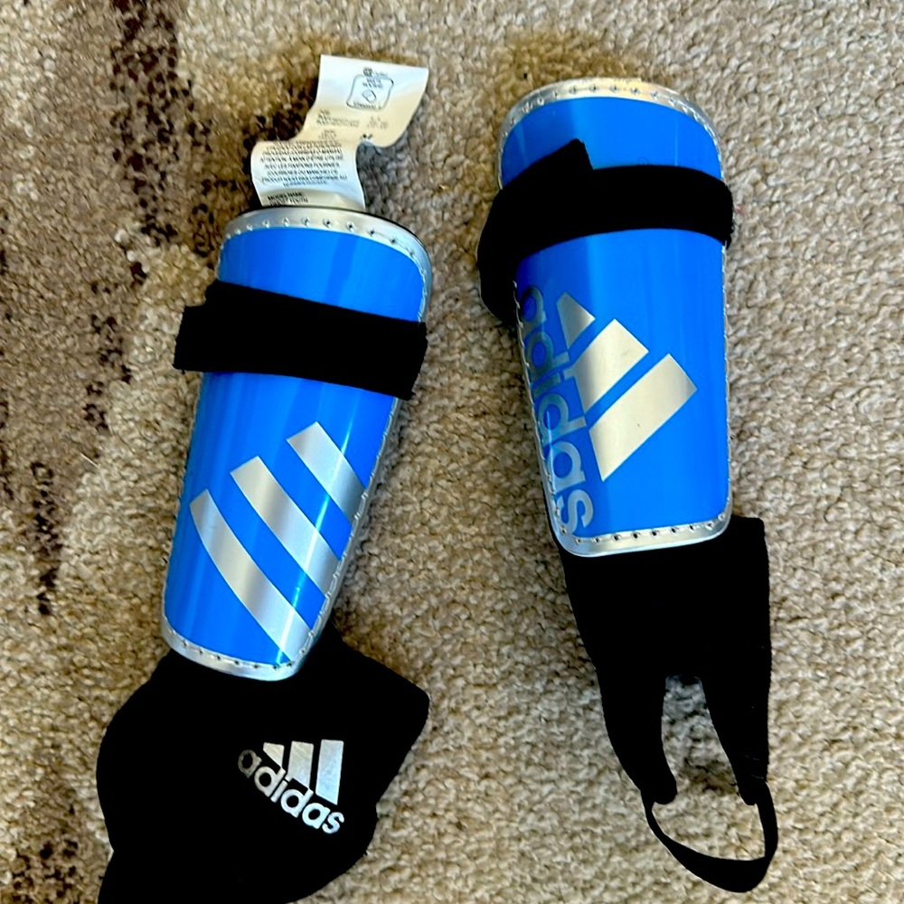 Adidas Soccer shin guards.